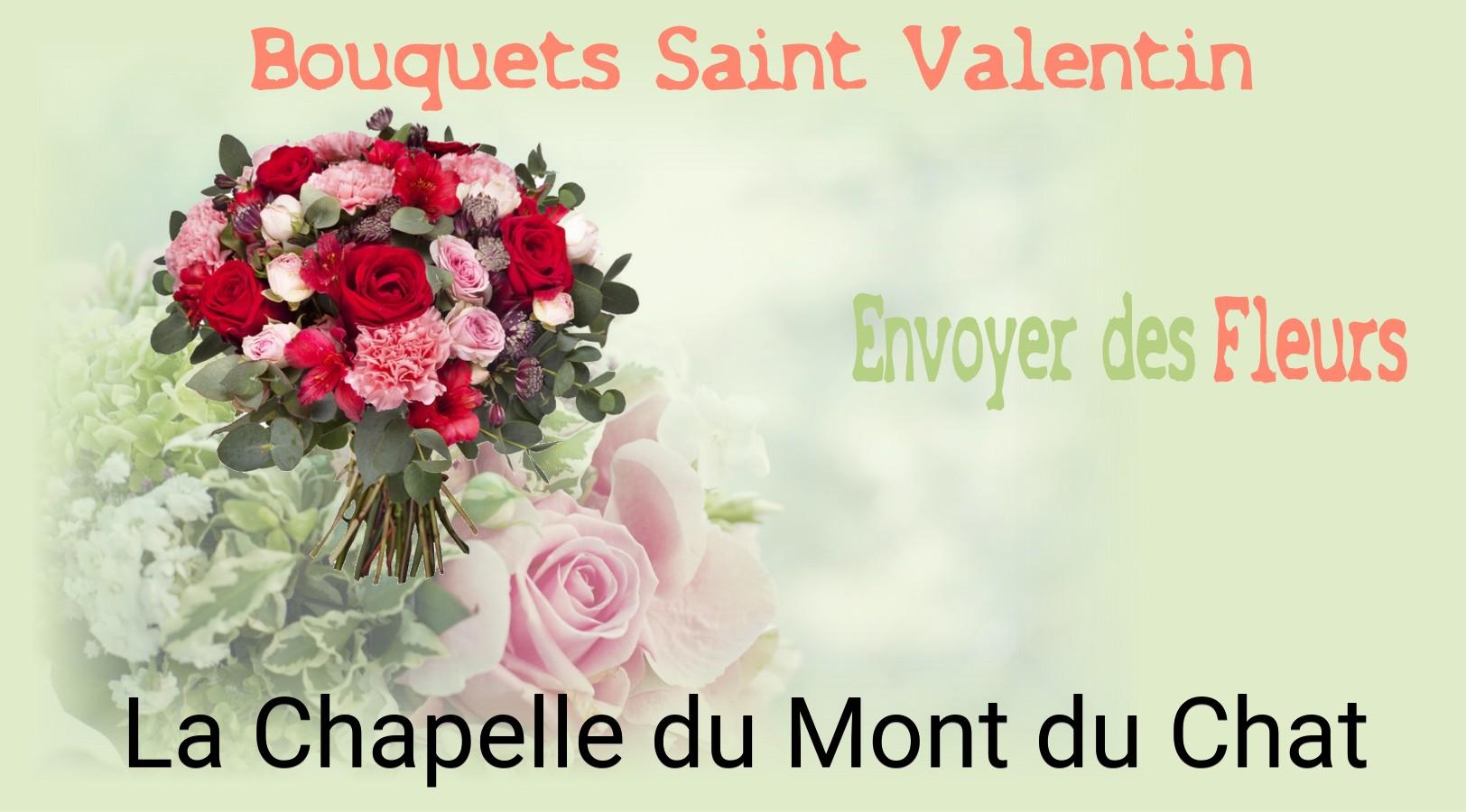 Roses de Saint-Valentin livrées à La Chapelle-du-Mont-du-Chat